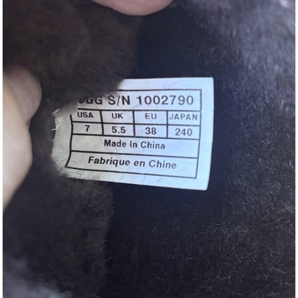 UGG Womens Sz 7 Cheetah Animal Print Pony Hair Boots 1002790 Classic Short II - Picture 6 of 7